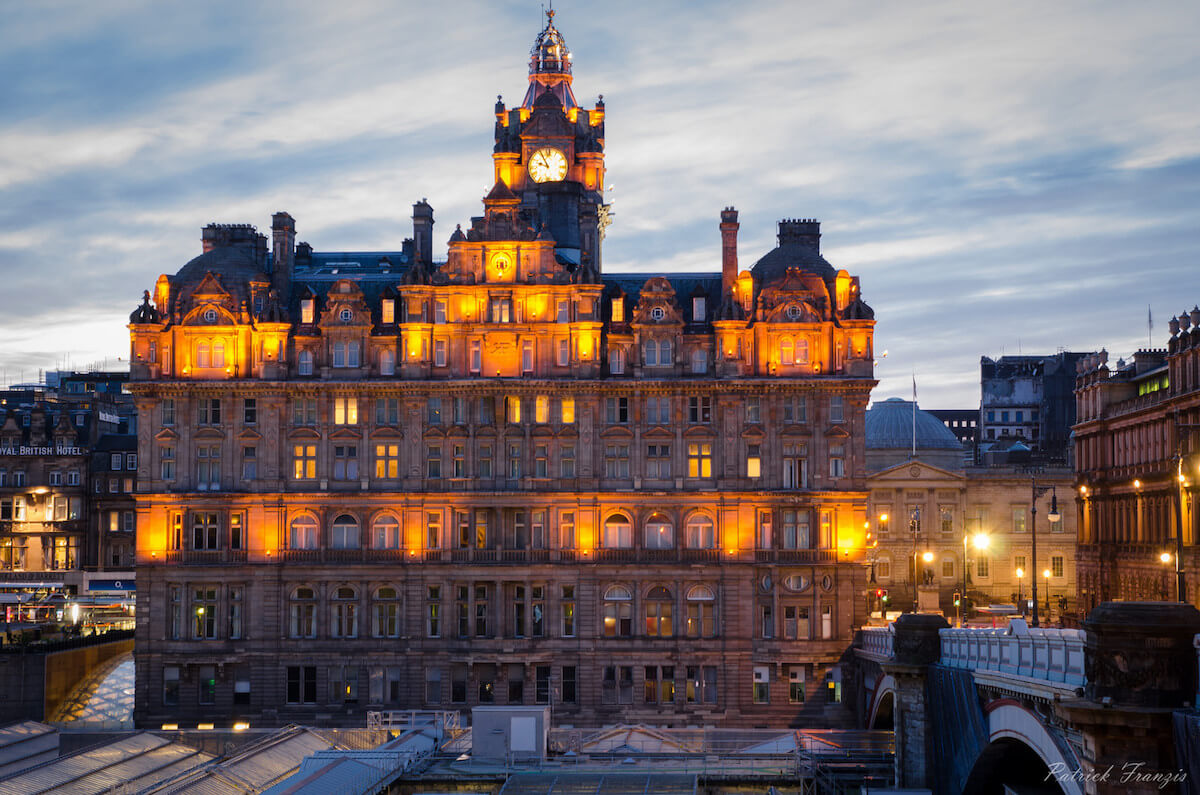 Balmoral Hotel in Edinburgh