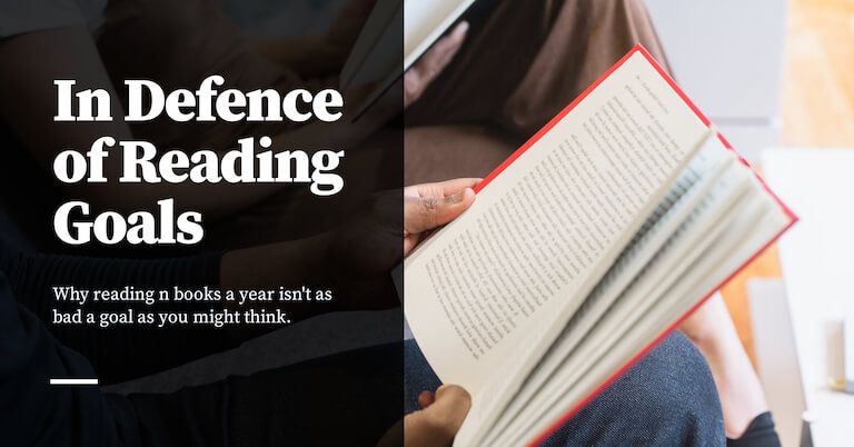 Feature image for In Defence of Reading Goals