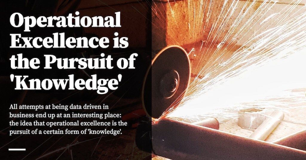 Feature image for Operational Excellence is the Pursuit of ‘Knowledge’