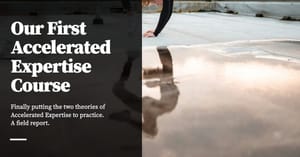 Feature image for Our First Accelerated Expertise Course