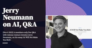 Feature image for Jerry Neumann Q&A on AI Will Not Make You Rich