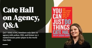 Feature image for Cate Hall Q&A on Agency