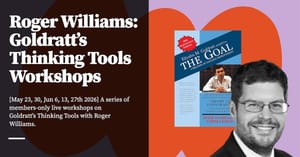 Feature image for Live Goldratt Thinking Tools Workshop with Roger Williams