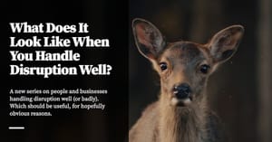 Feature image for What Does It Look Like When You Handle Disruption Well?