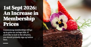 Feature image for 1st Sept 2026: An Increase in Membership Prices