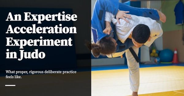 Feature image for An Expertise Acceleration Experiment in Judo