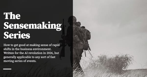 Feature image for The Sensemaking Series