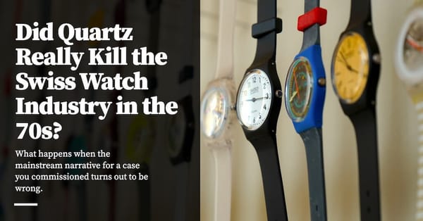 Feature image for Did Quartz Really Kill the Swiss Watch Industry in the 70s?